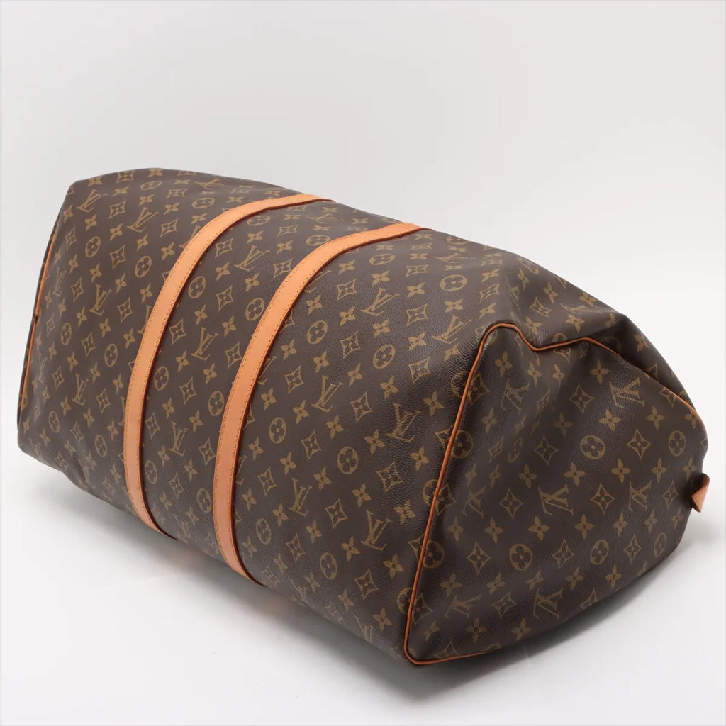 Sac Keepall 55 M41424 en toile Monogram marron