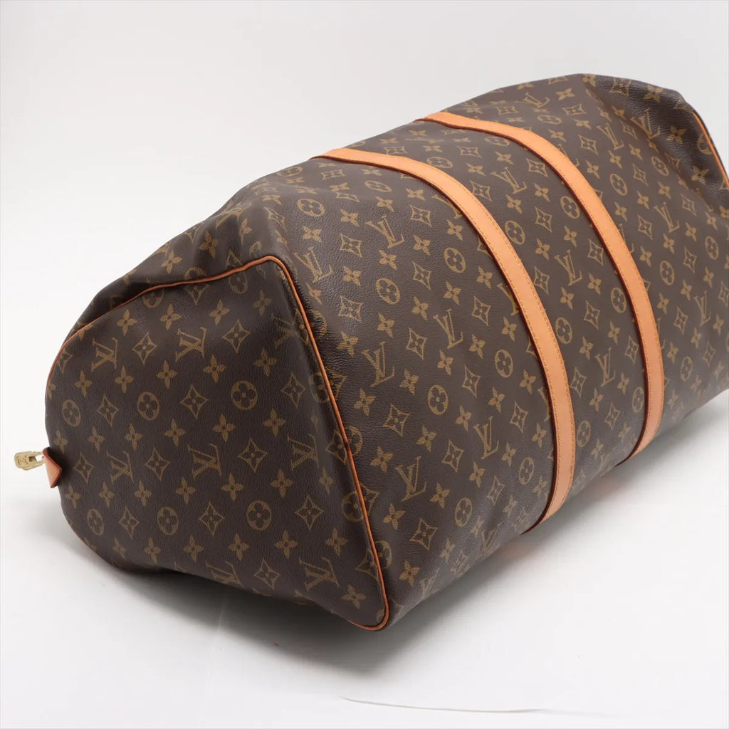 Sac Keepall 55 M41424 en toile Monogram marron