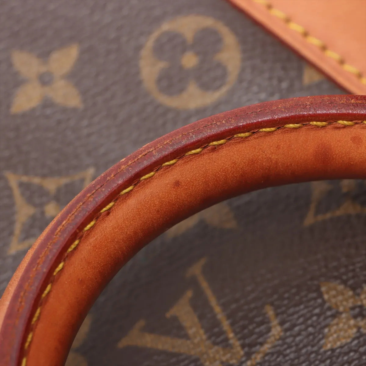 Sac Keepall Vintage 55 en cuir Monogram marron