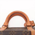 Sac Keepall Vintage 55 en cuir Monogram marron