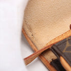 Sac Monogram Pochette Twin PM en toile Monogram Marron