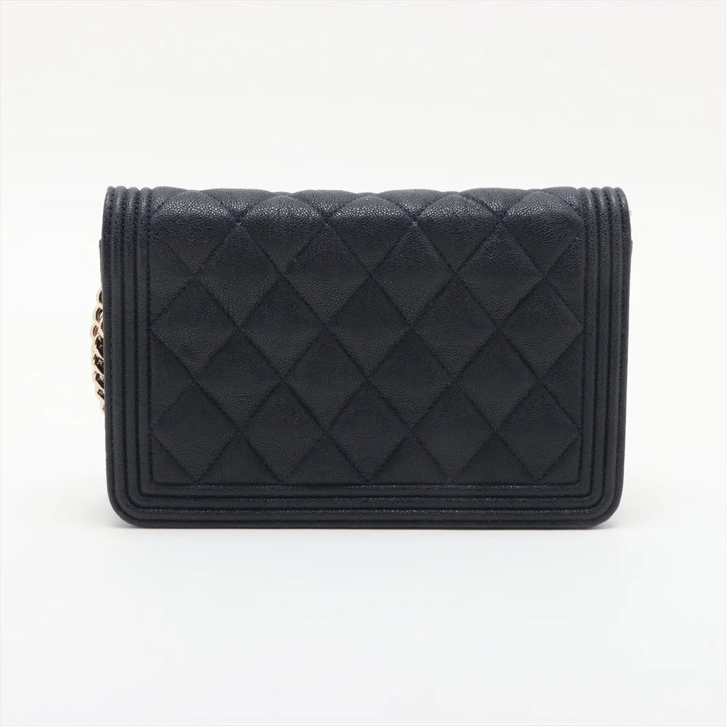 Sac Boy WOC en cuir Caviar