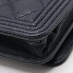 Sac Boy WOC en cuir Caviar