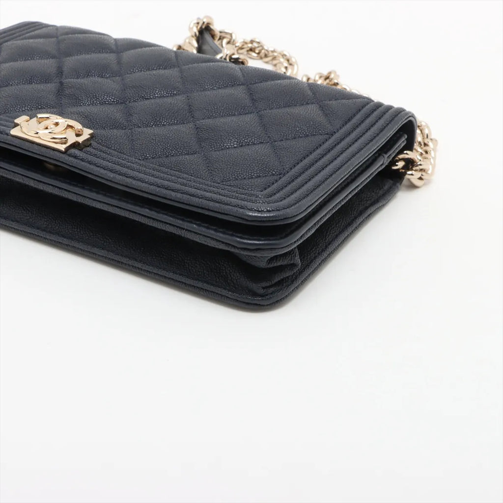 Sac Boy WOC en cuir Caviar
