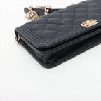 Sac Boy WOC en cuir Caviar