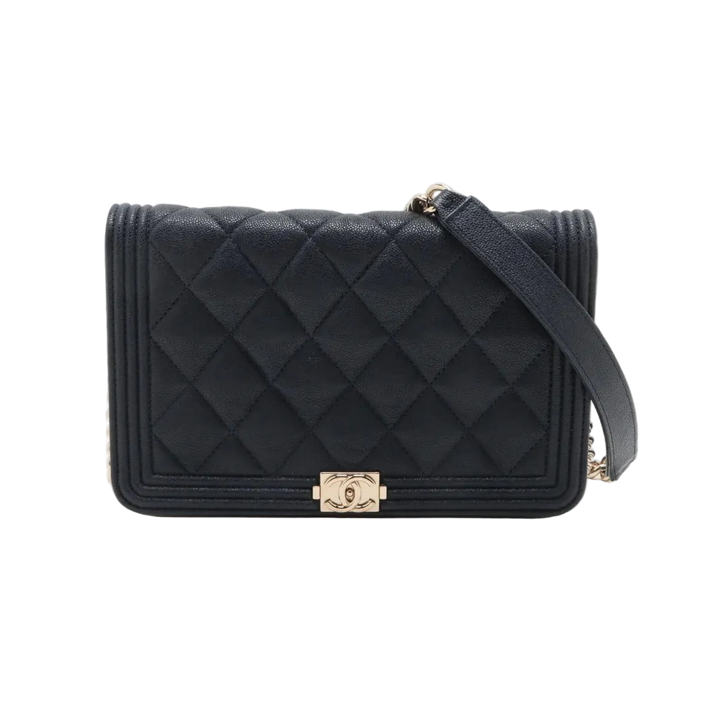 Sac Boy WOC en cuir Caviar