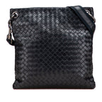 Sac Bottega Veneta Nappa Intrecciato VN Bandoulière - Noir