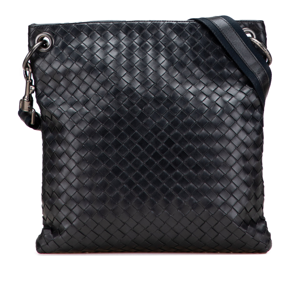 Sac Bottega Veneta Nappa Intrecciato VN Bandoulière - Noir