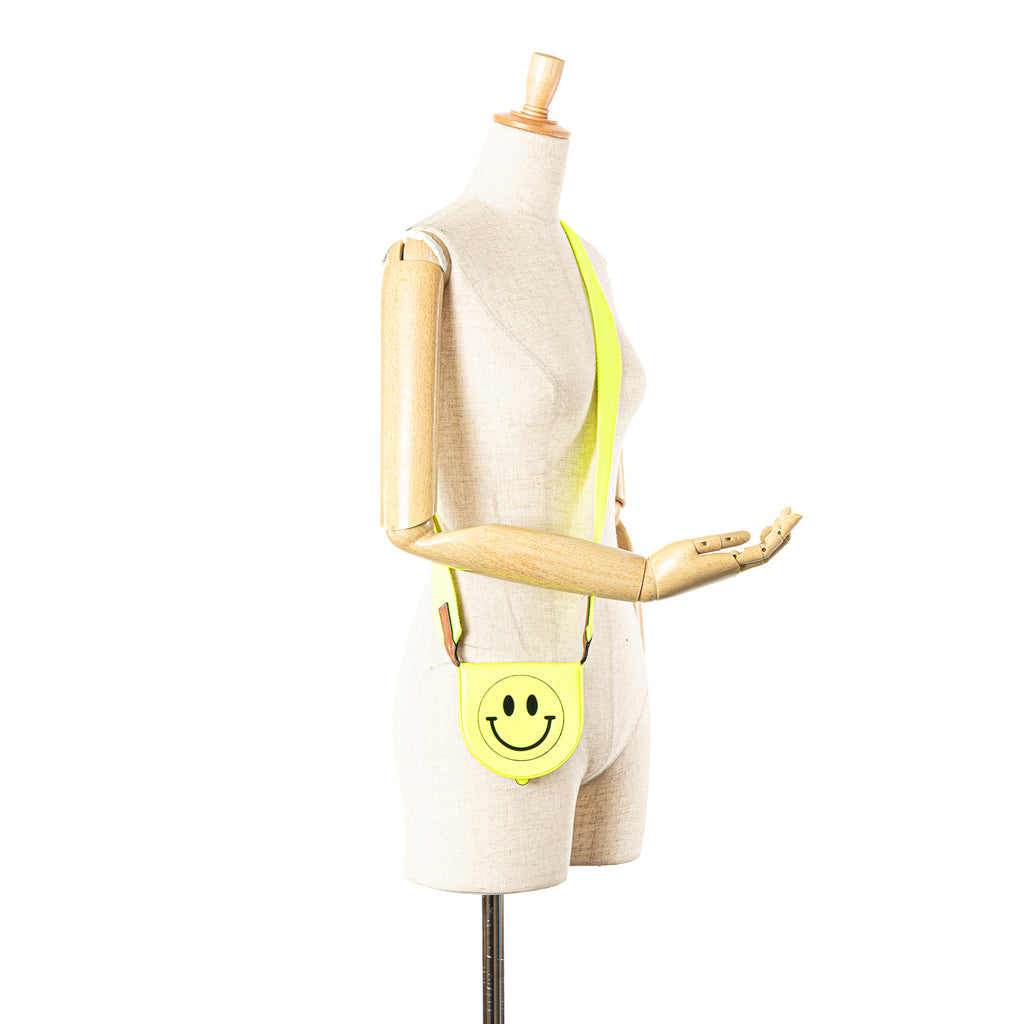 Sac Loewe Small Smooth Cuir de veau Smiley Heel Bandoulière – photo 10