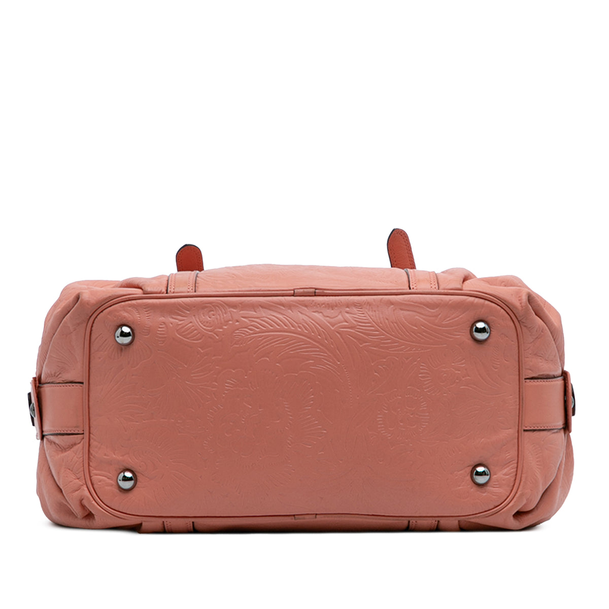 Sac Loewe Embossé Cuir Anagram Boston Bag – photo 3