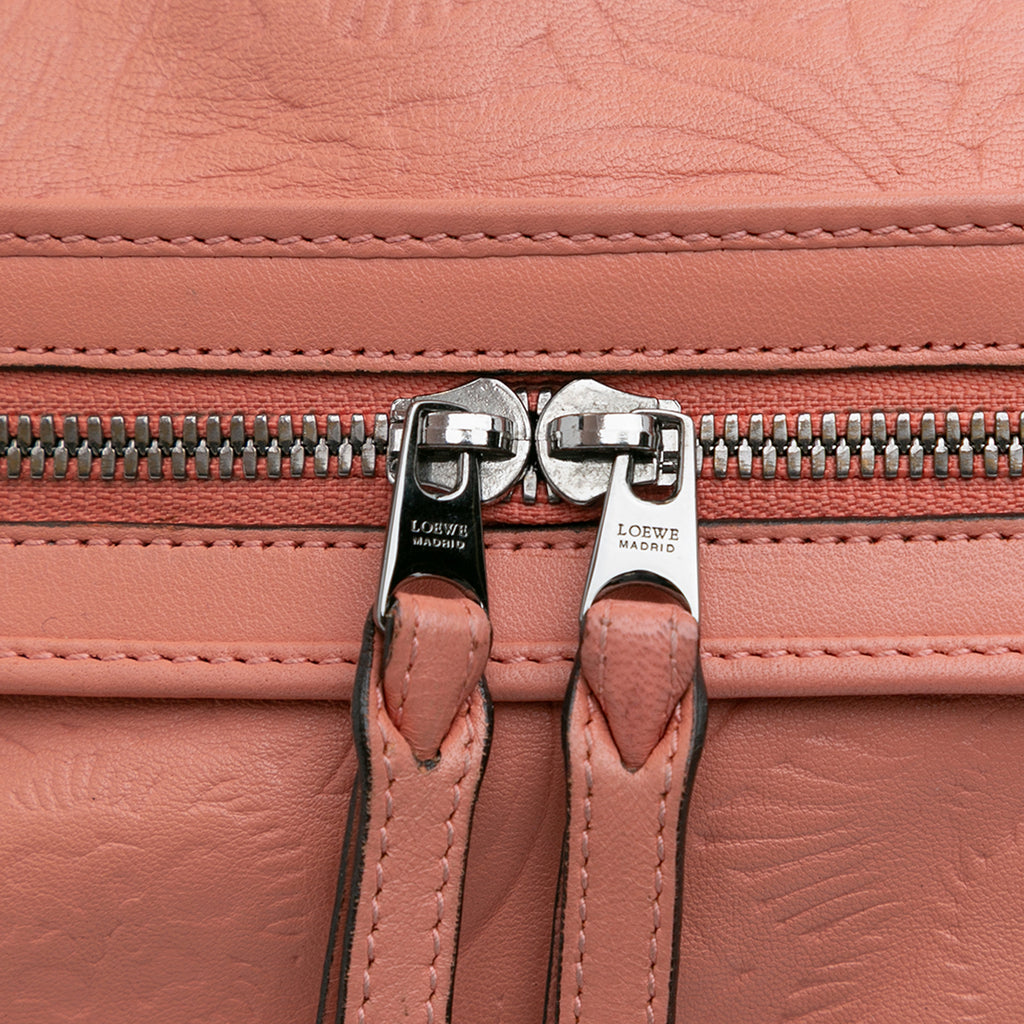 Sac Loewe Embossé Cuir Anagram Boston Bag – photo 7