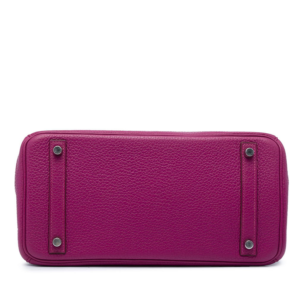 Sac Hermès Clemence Birkin Retourne 30 – photo 3