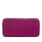 Sac Hermès Clemence Birkin Retourne 30 – photo 3
