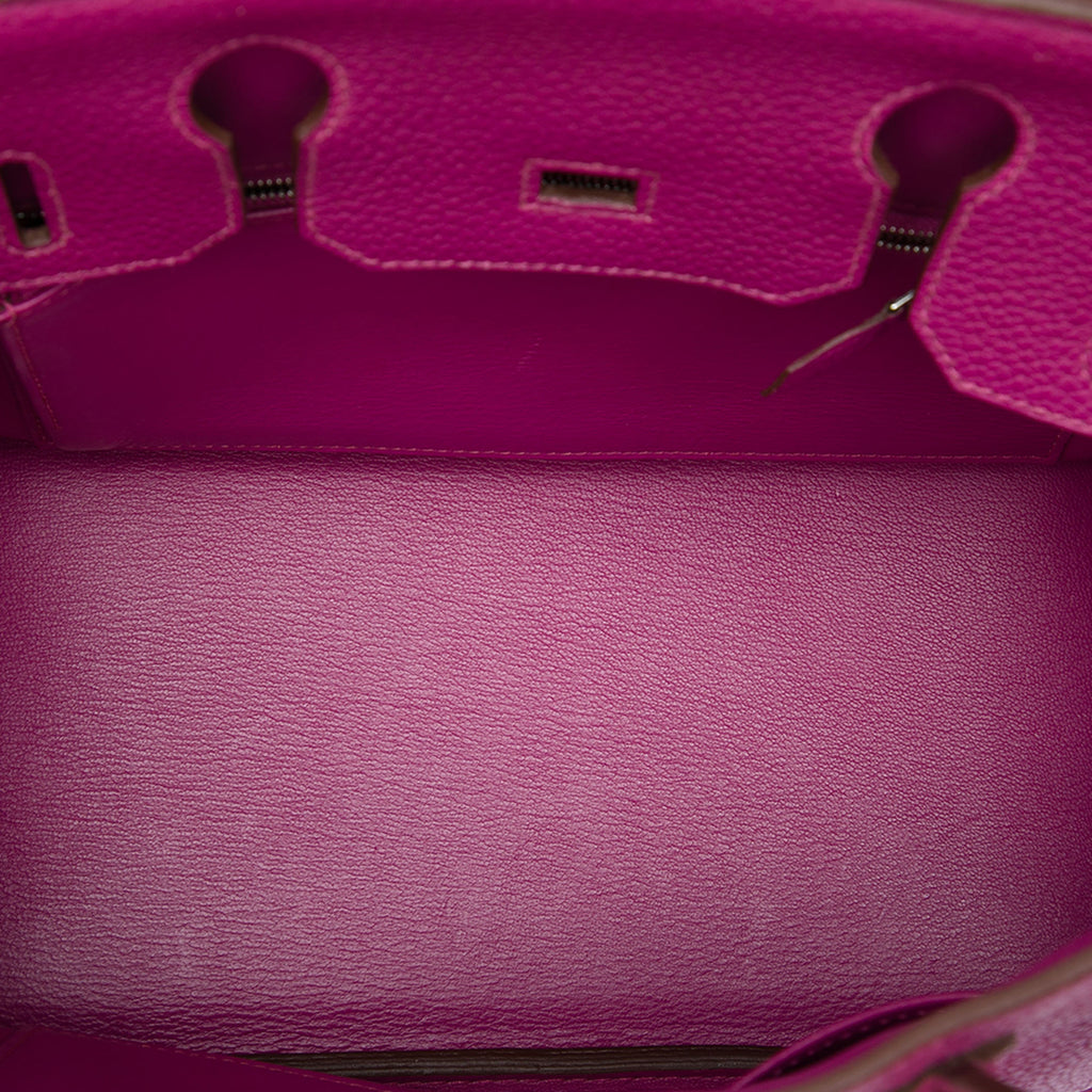 Sac Hermès Clemence Birkin Retourne 30 – photo 4
