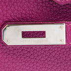 Sac Hermès Clemence Birkin Retourne 30 – photo 5