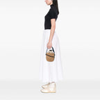 Sac Chloé Small Raphia Woody Basket Sac seau – photo 7