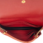 Sac Balenciaga Cuir de chèvre Motocross Metallic Edge Portefeuille chaîne – photo 4
