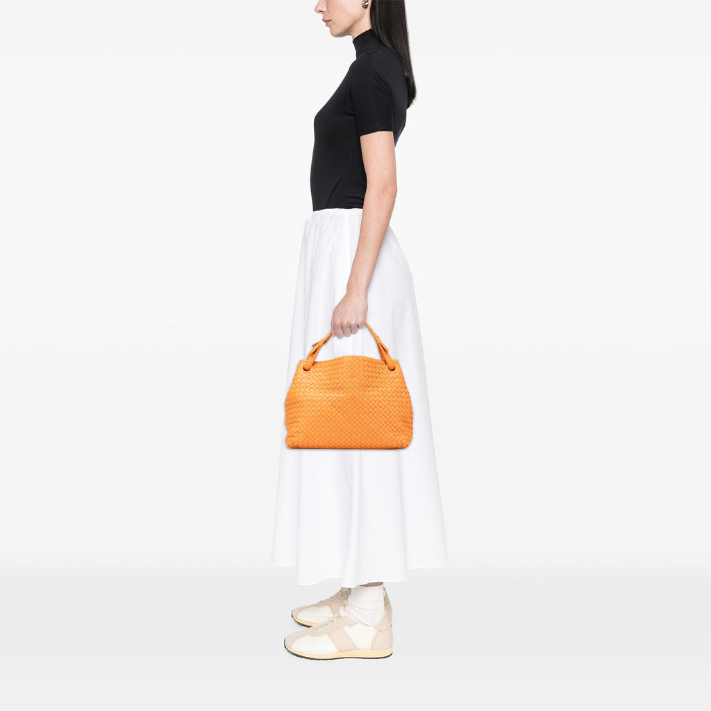 Sac Bottega Veneta Medium Nappa Intrecciato Garda Cabas – photo 11