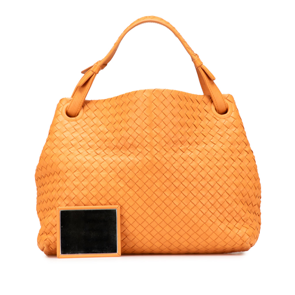 Sac Bottega Veneta Medium Nappa Intrecciato Garda Cabas – photo 12