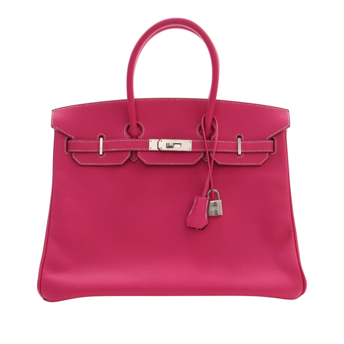 Hermès Epsom Candy Verso Birkin Retourne 35 - Rose