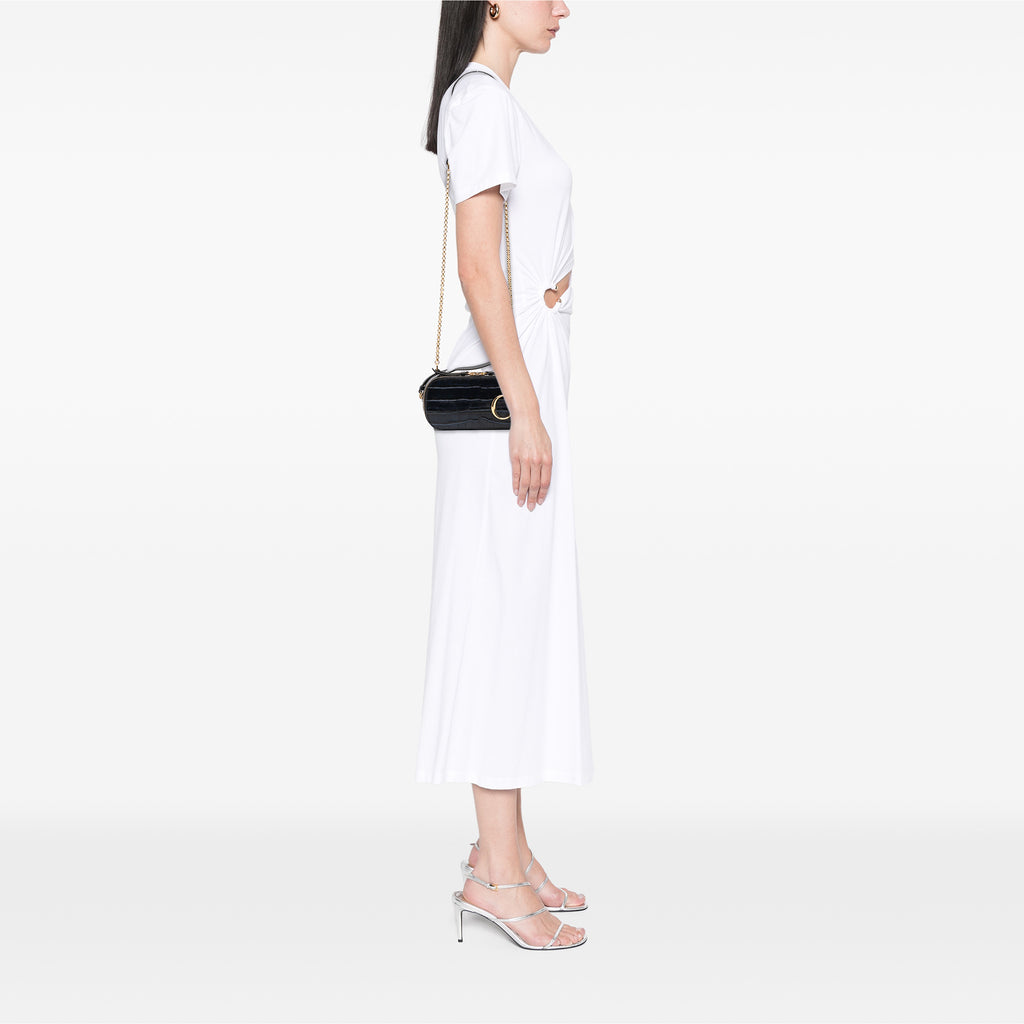 Sac Chloé Mini Croc Embossed Cuir C Vanity Bag – photo 11