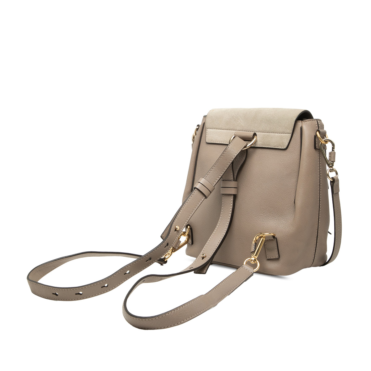 Sac Chloé Small Cuir de veau and Daim Faye Sac à dos – photo 2