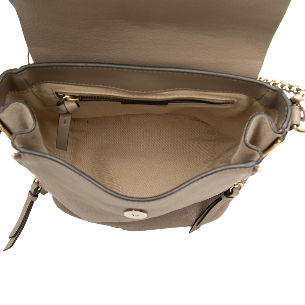 Sac Chloé Small Cuir de veau and Daim Faye Sac à dos – photo 4
