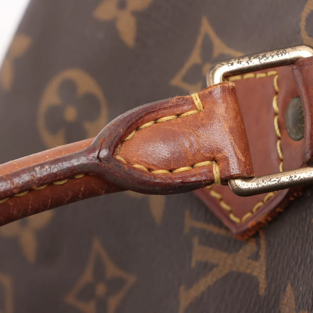 Borsa Speedy 30 Vintage in tela monogramma marrone