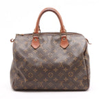 Borsa Speedy 30 Vintage in tela monogramma marrone
