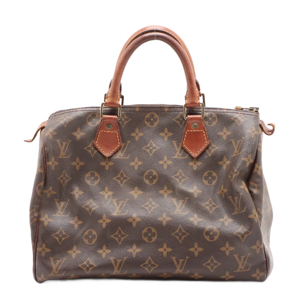 Borsa Speedy 30 Vintage in tela monogramma marrone
