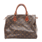Borsa Speedy 30 Vintage in tela monogramma marrone