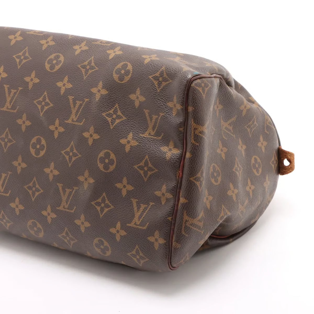 Sac Speedy 30 Vintage en toile monogram marron