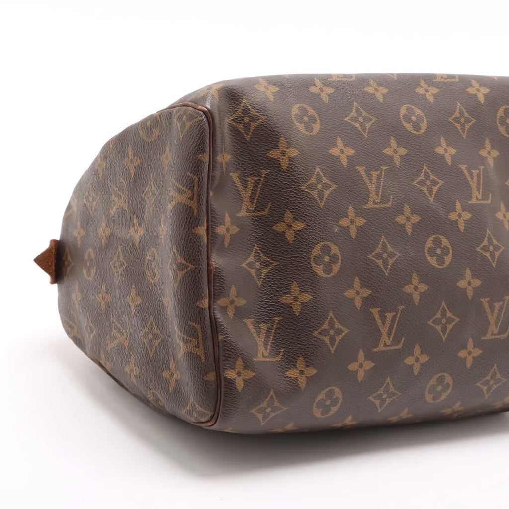 Borsa Speedy 30 Vintage in tela monogramma marrone