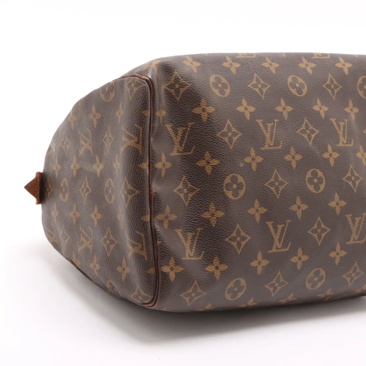 Sac Speedy 30 Vintage en toile monogram marron