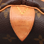 Borsa Speedy 40 in tela Monogram marrone