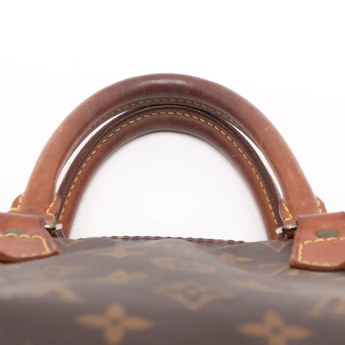 Borsa Speedy 30 Vintage in tela monogramma marrone