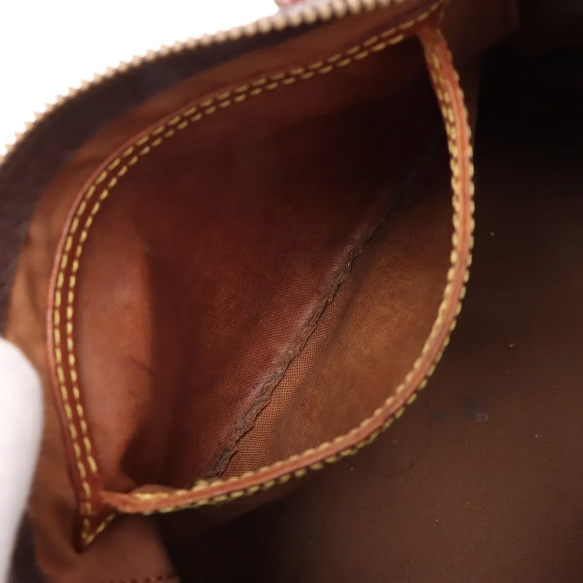 Borsa Speedy 30 Vintage in tela monogramma marrone