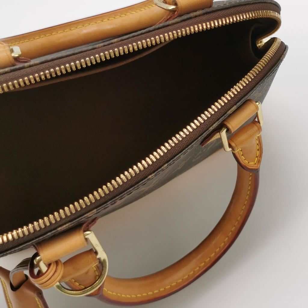 Sac Alma BB Vintage en toile monogram marron Louis Vuitton