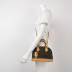 Sac Alma BB Vintage en toile monogram marron Louis Vuitton