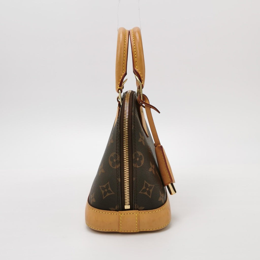 Sac Alma BB Vintage en toile monogram marron Louis Vuitton