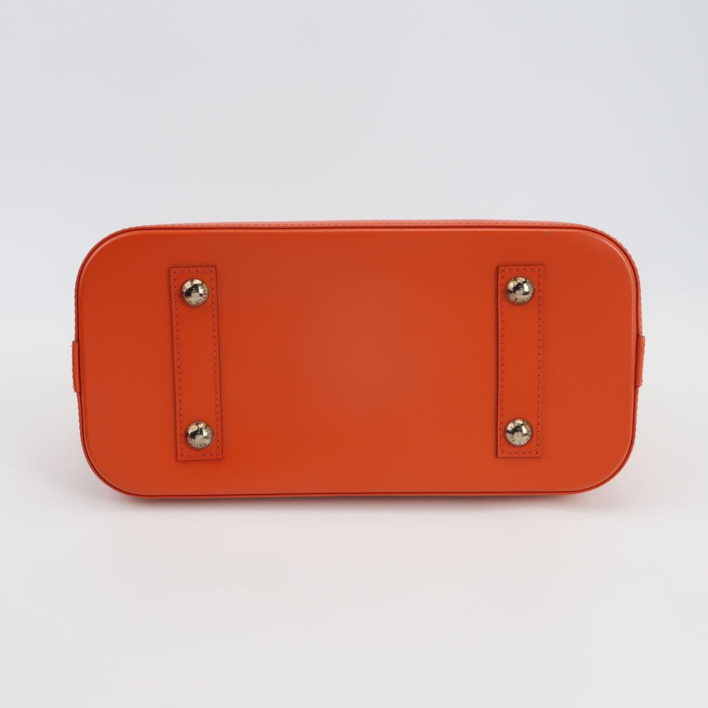 Sac Alma PM en cuir épi rouge Louis Vuitton