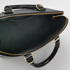 Sac Alma PM vintage en cuir épi noir Louis Vuitton