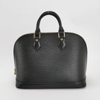 Sac Alma PM vintage en cuir épi noir Louis Vuitton