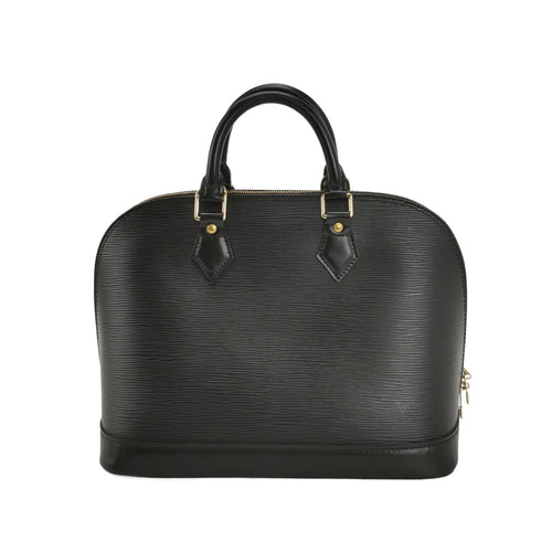 Sac Alma PM vintage en cuir épi noir Louis Vuitton