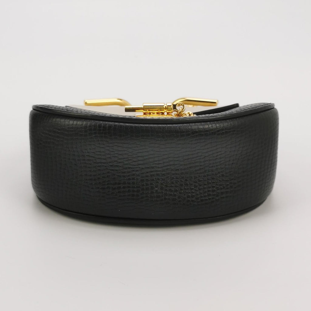 Sac Bandoulière Drew en cuir noir Chloé