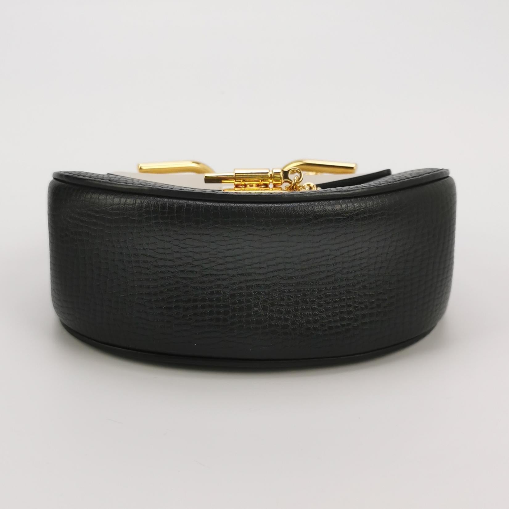 Sac Bandoulière Drew en cuir noir Chloé