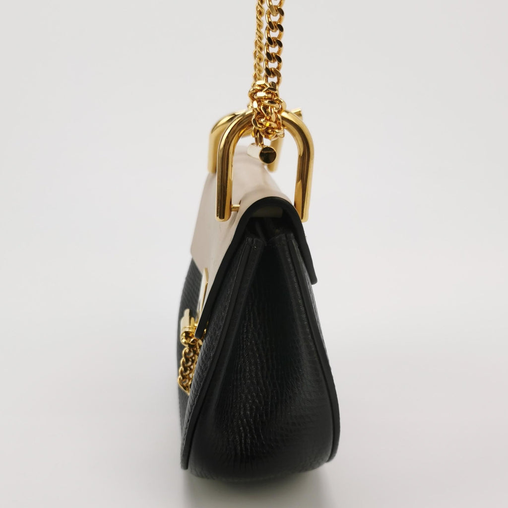 Sac Bandoulière Drew en cuir noir Chloé