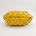 Sac Belly Hobo en cuir jaune Bottega Veneta