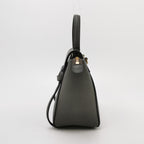 Sac Belt Micro en cuir gris Celine