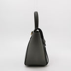 Sac Belt Micro en cuir gris Celine